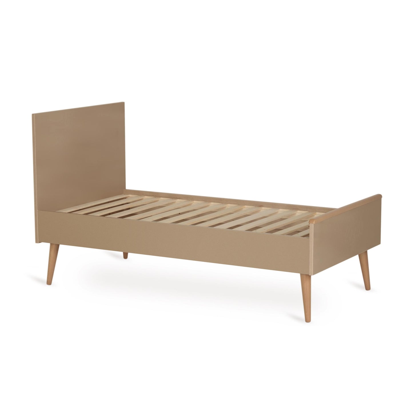 Quax Cocoon Convertible Cot Bed 140 x 70 cm Latte