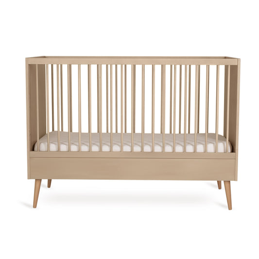 Quax Cocoon Convertible Cot Bed 140 x 70 cm Latte
