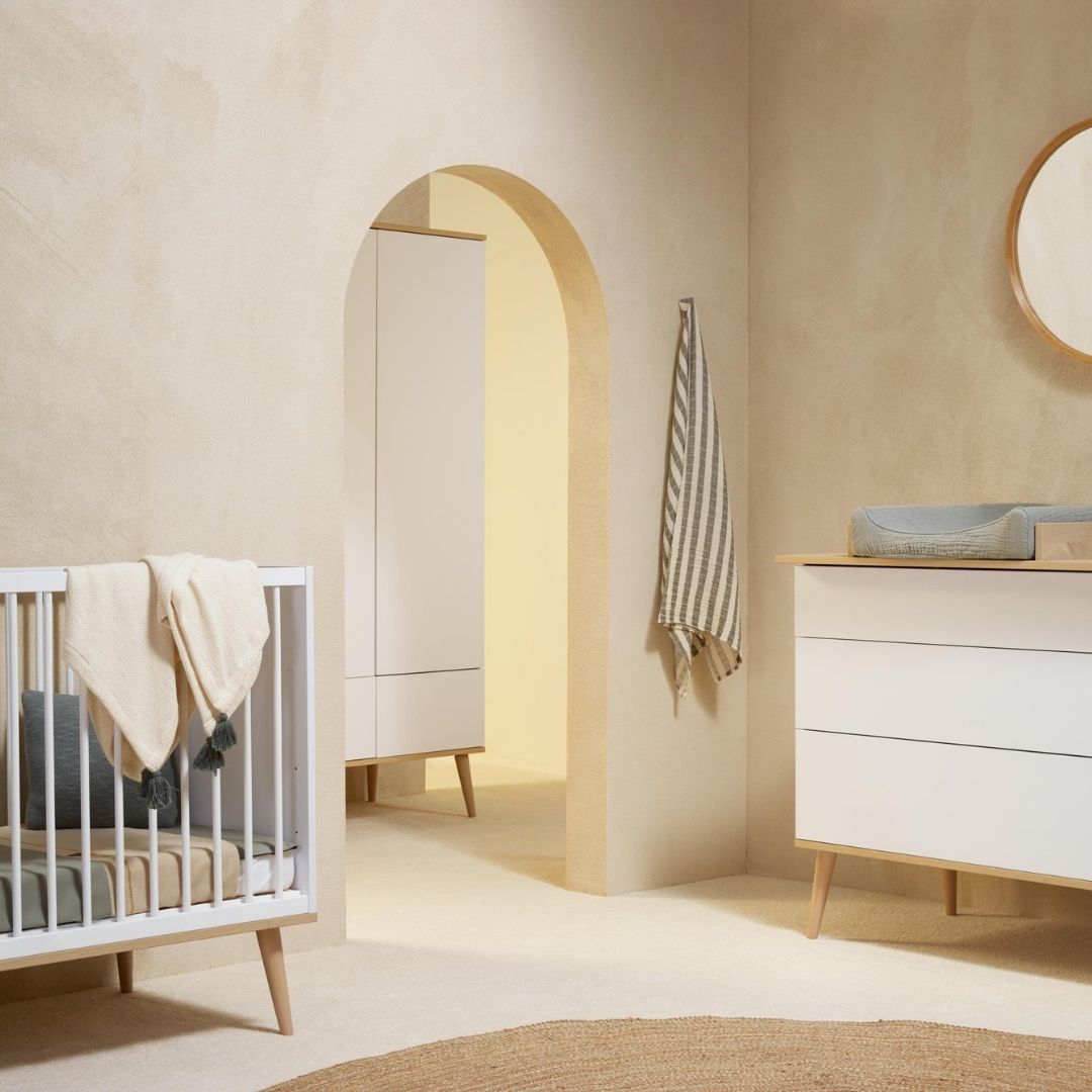 Quax Flow Cot 120 x 60cm White