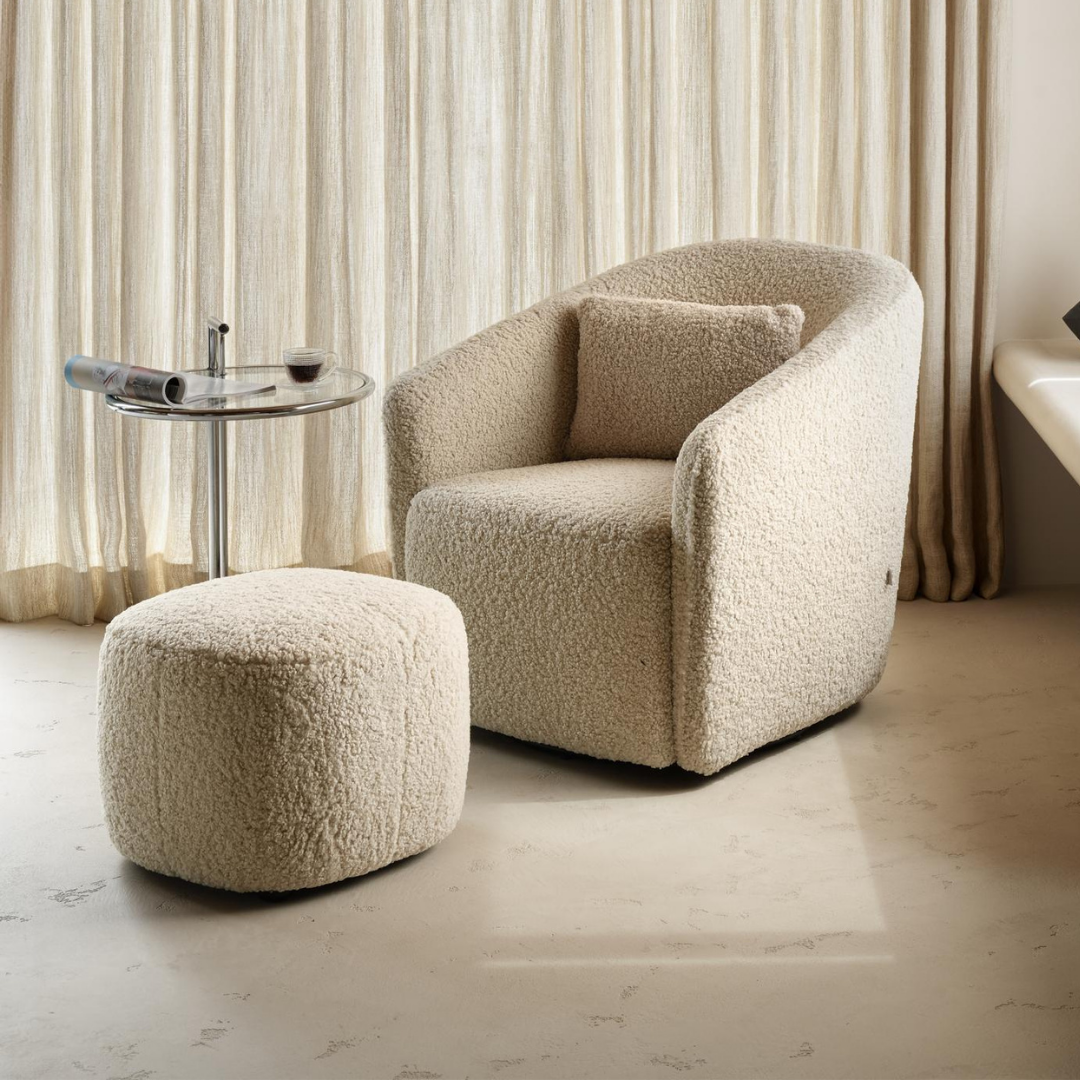 Quax Gomi Swivel & Gliding Chair Sheep