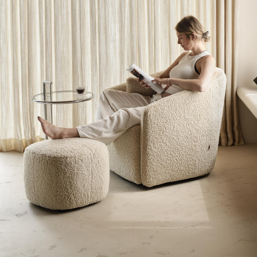 Quax Gomi Swivel & Gliding Chair Sheep