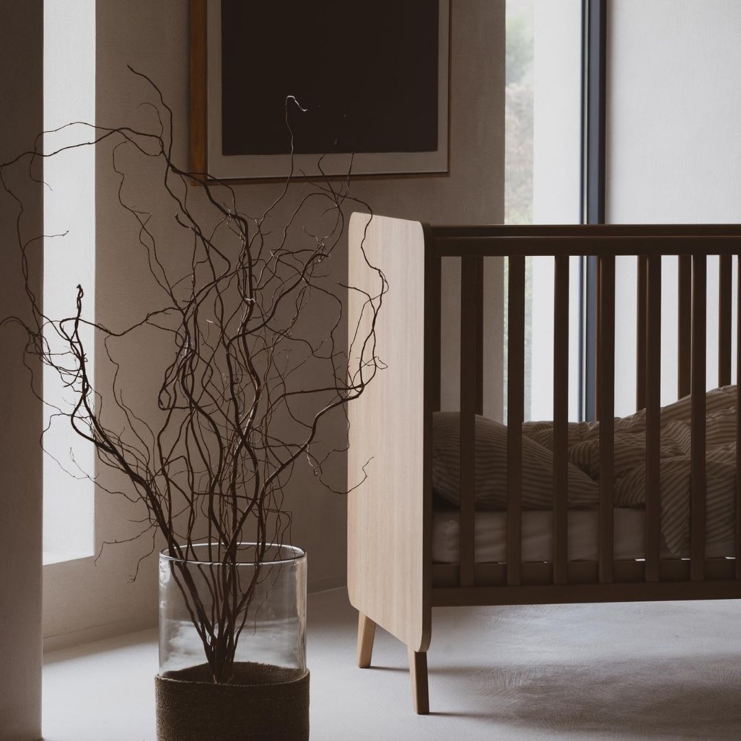 Quax Loft Cot 120 x 60cm Honey Ash
