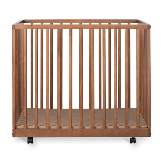 Quax Mori baby & toddler playpen walnut