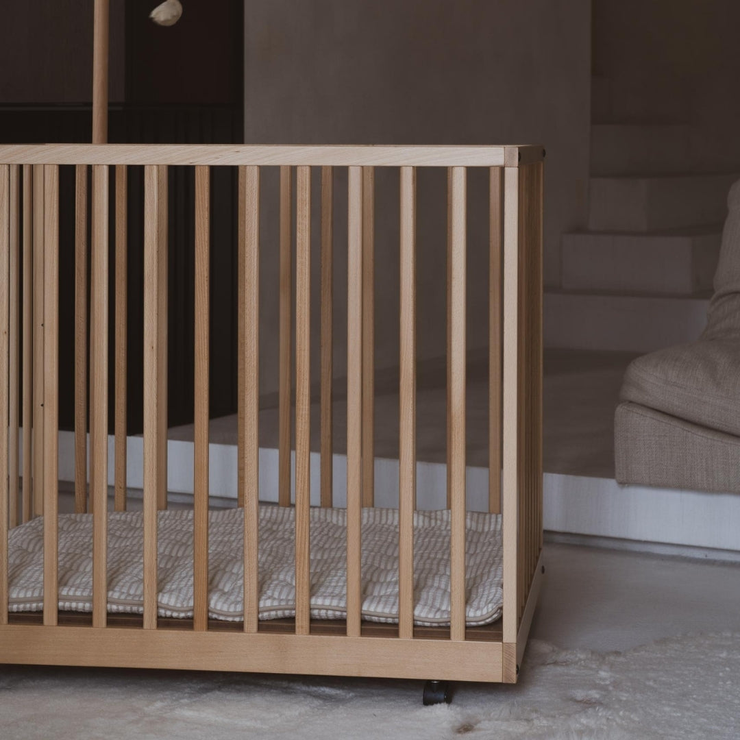 Quax Mori baby & toddler playpen natural