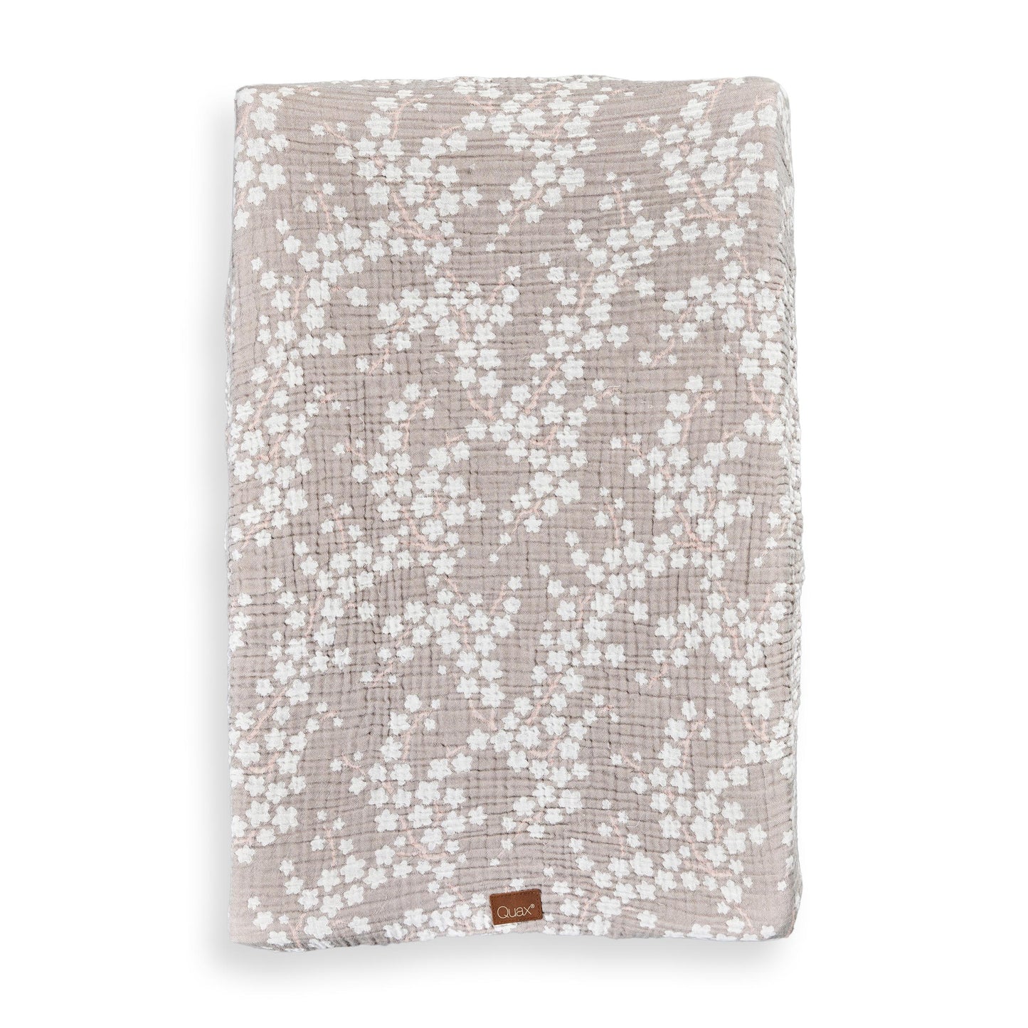 Quax Muslin Changing Pad Cover Natural Collection Blossom