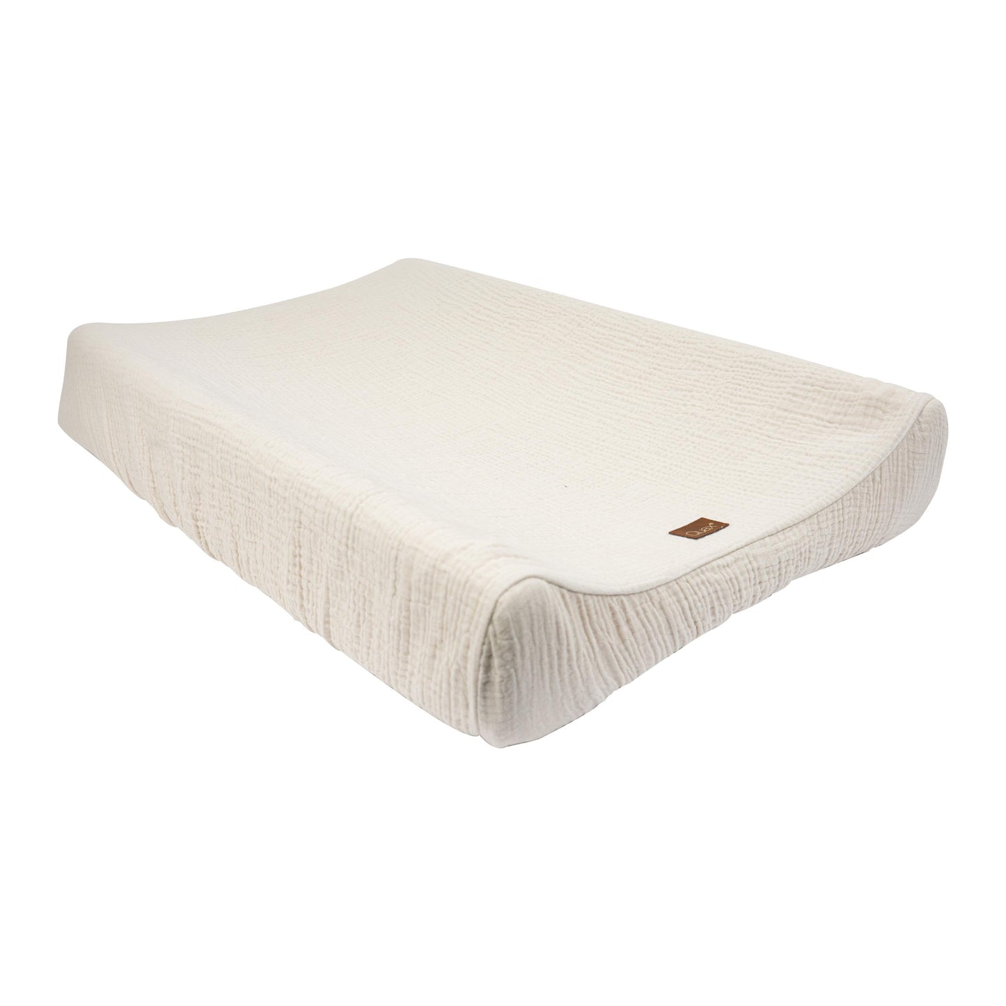 Quax Muslin Changing Pad Cover Natural Collection Clay