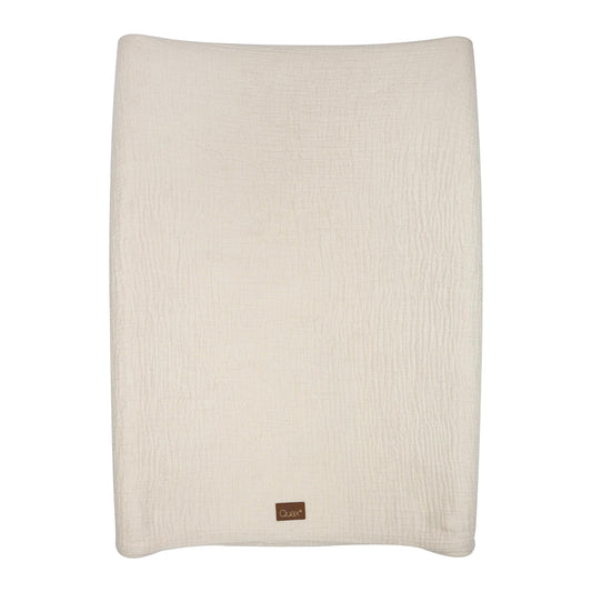 Quax Muslin Changing Pad Cover Natural Collection Clay
