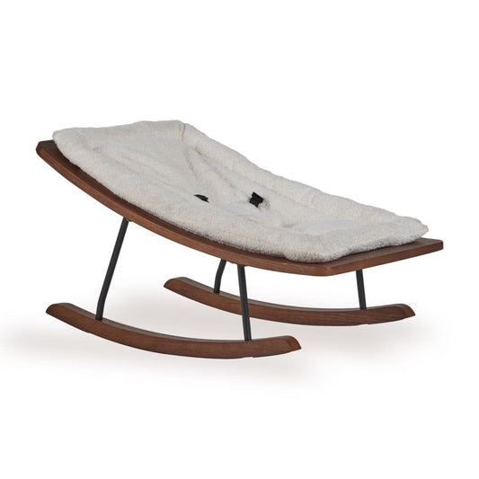 Quax Rocking Baby Bouncer Bouclé Cream