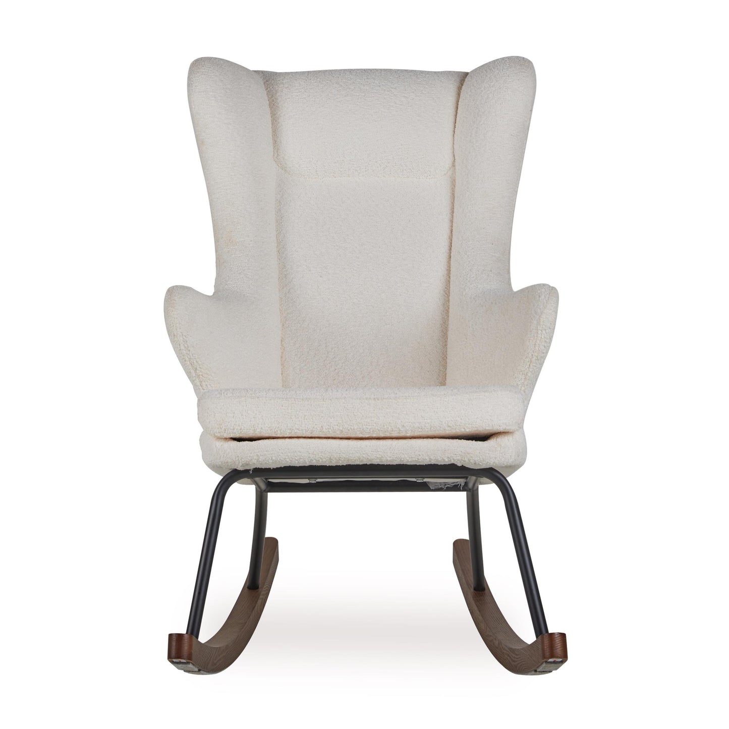 Quax Rocking Chair De Luxe Adult Bouclé Cream