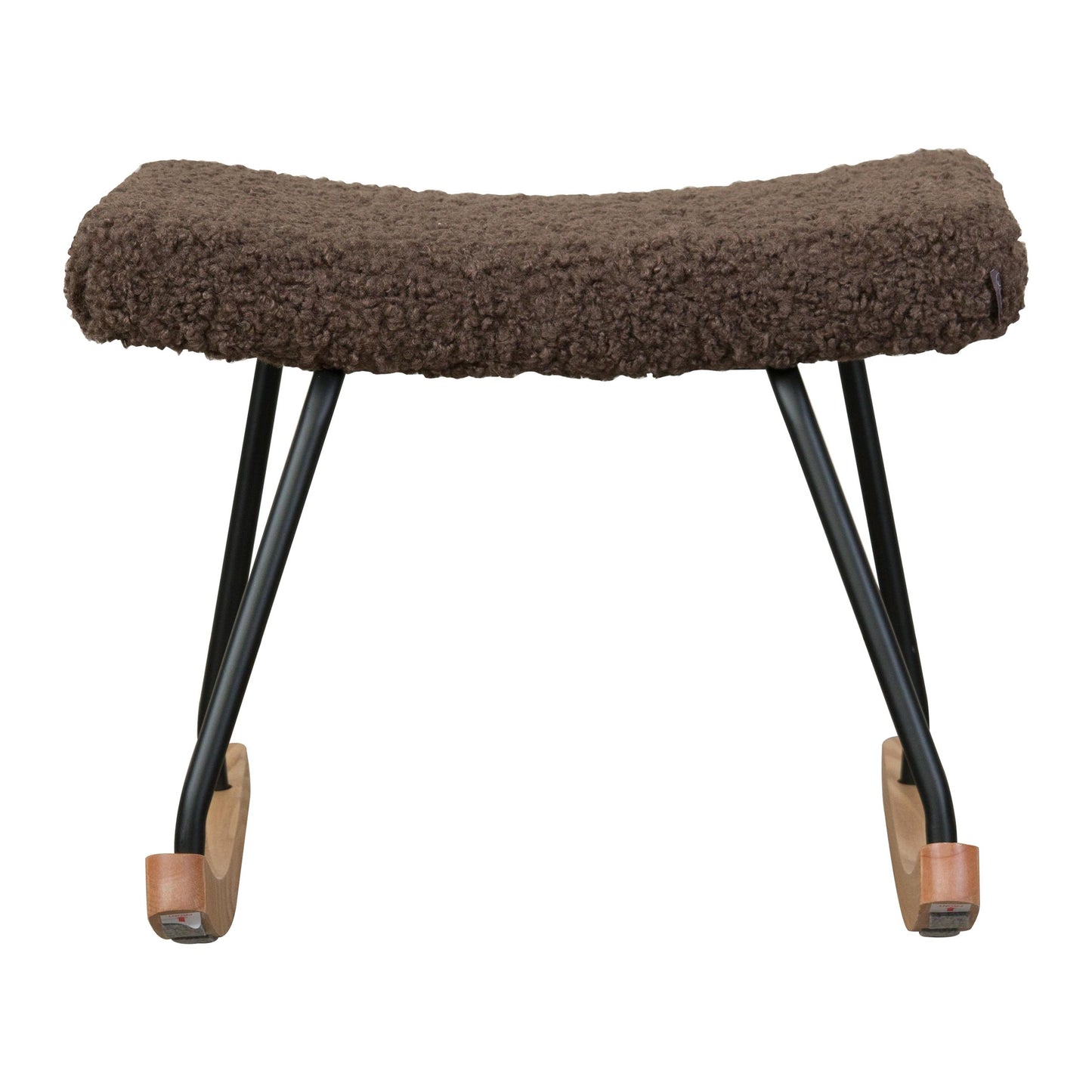 Quax Rocking Chair De Luxe Footstool Teddy Bison