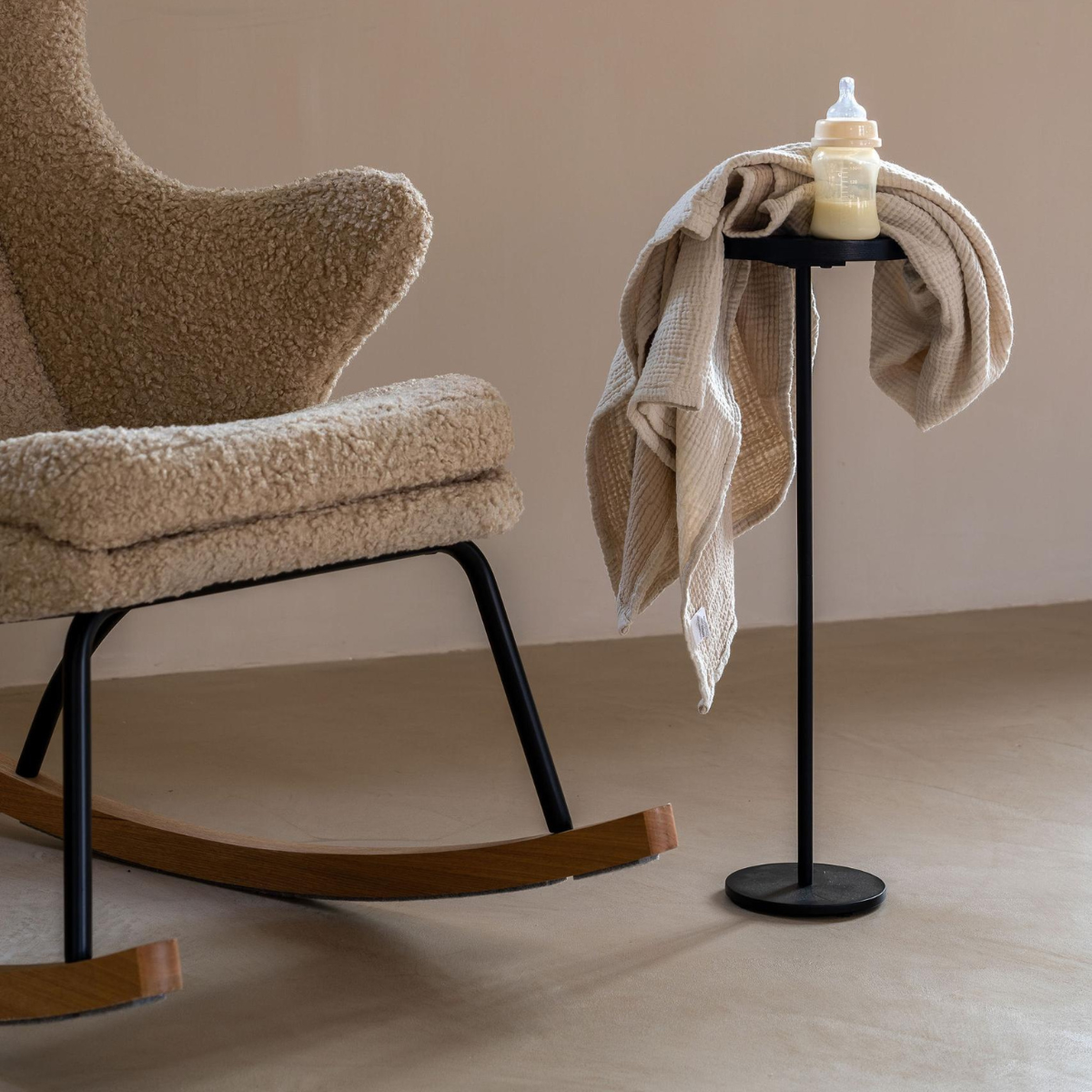 Quax Rocking Chair De Luxe Adult Teddy Sheep