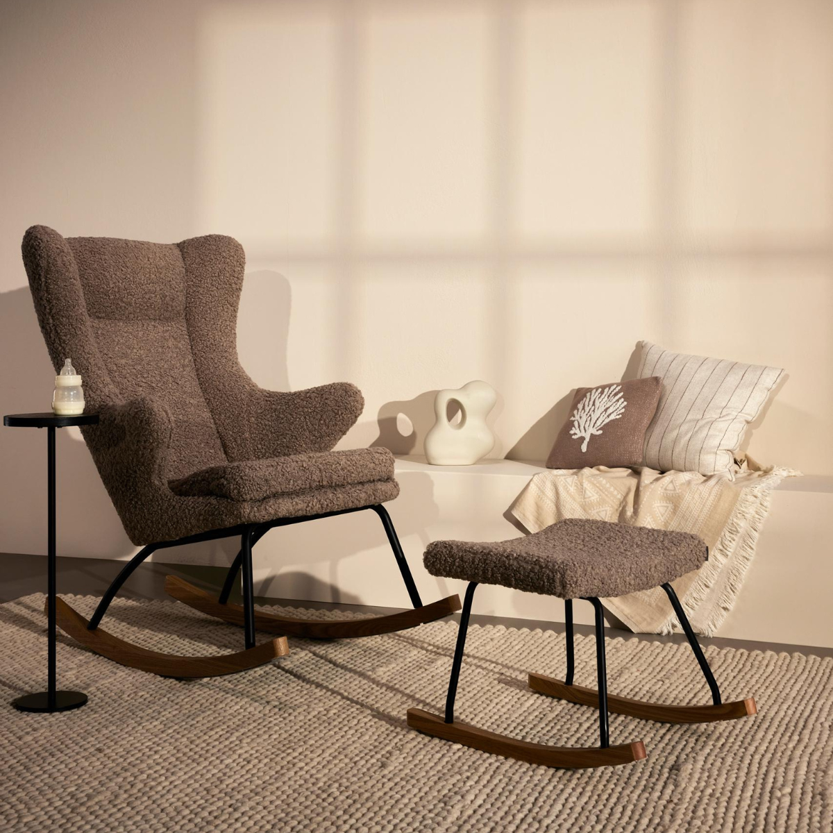 Quax Rocking Chair De Luxe Adult Teddy Bison