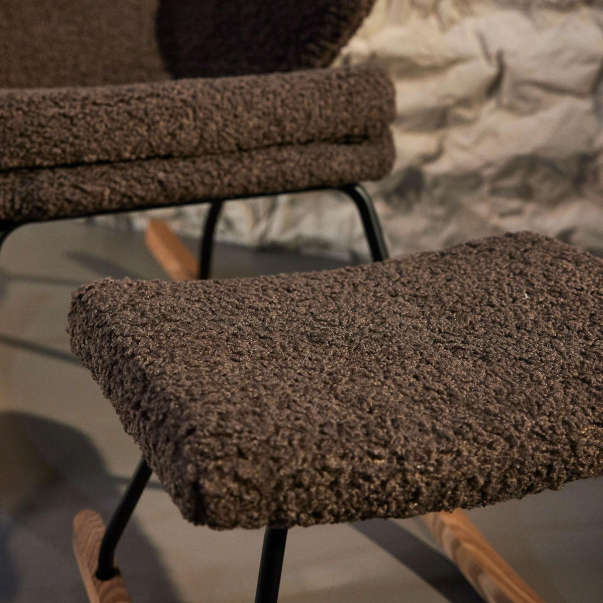 Quax Rocking Chair De Luxe Adult Teddy Bison