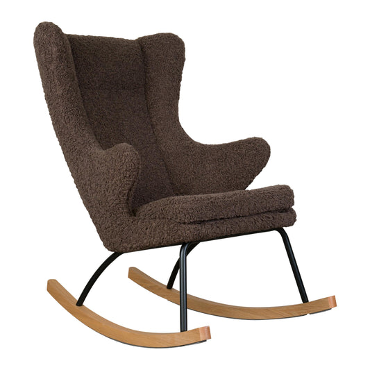 Quax Rocking Chair De Luxe Adult Teddy Bison
