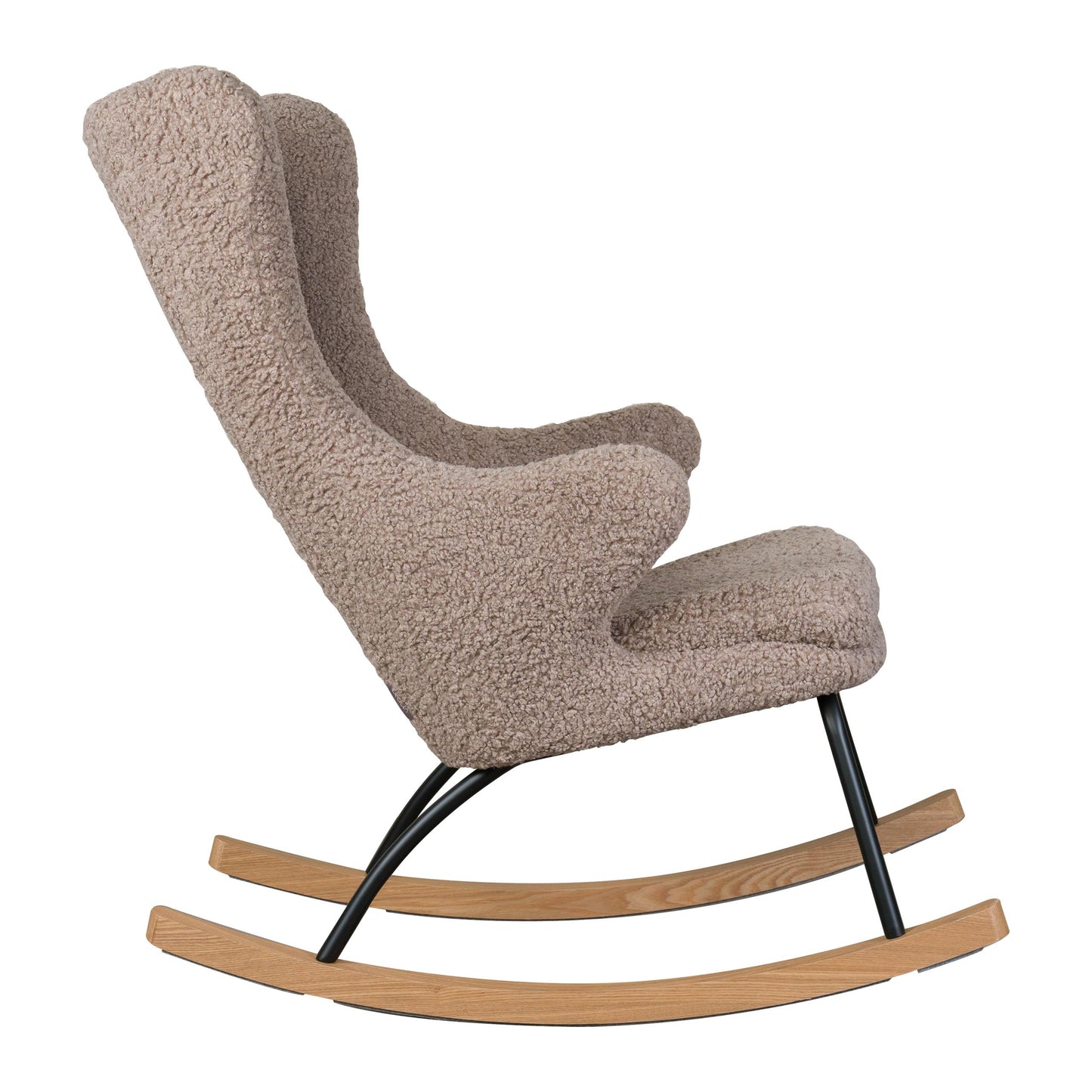 Quax Rocking Chair De Luxe Adult Teddy Stone