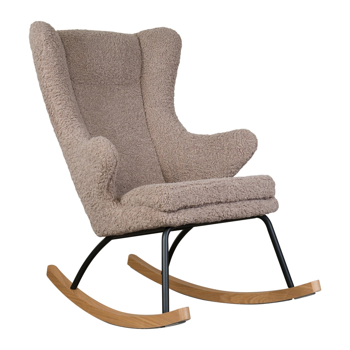 Quax Rocking Chair De Luxe Adult Teddy Stone