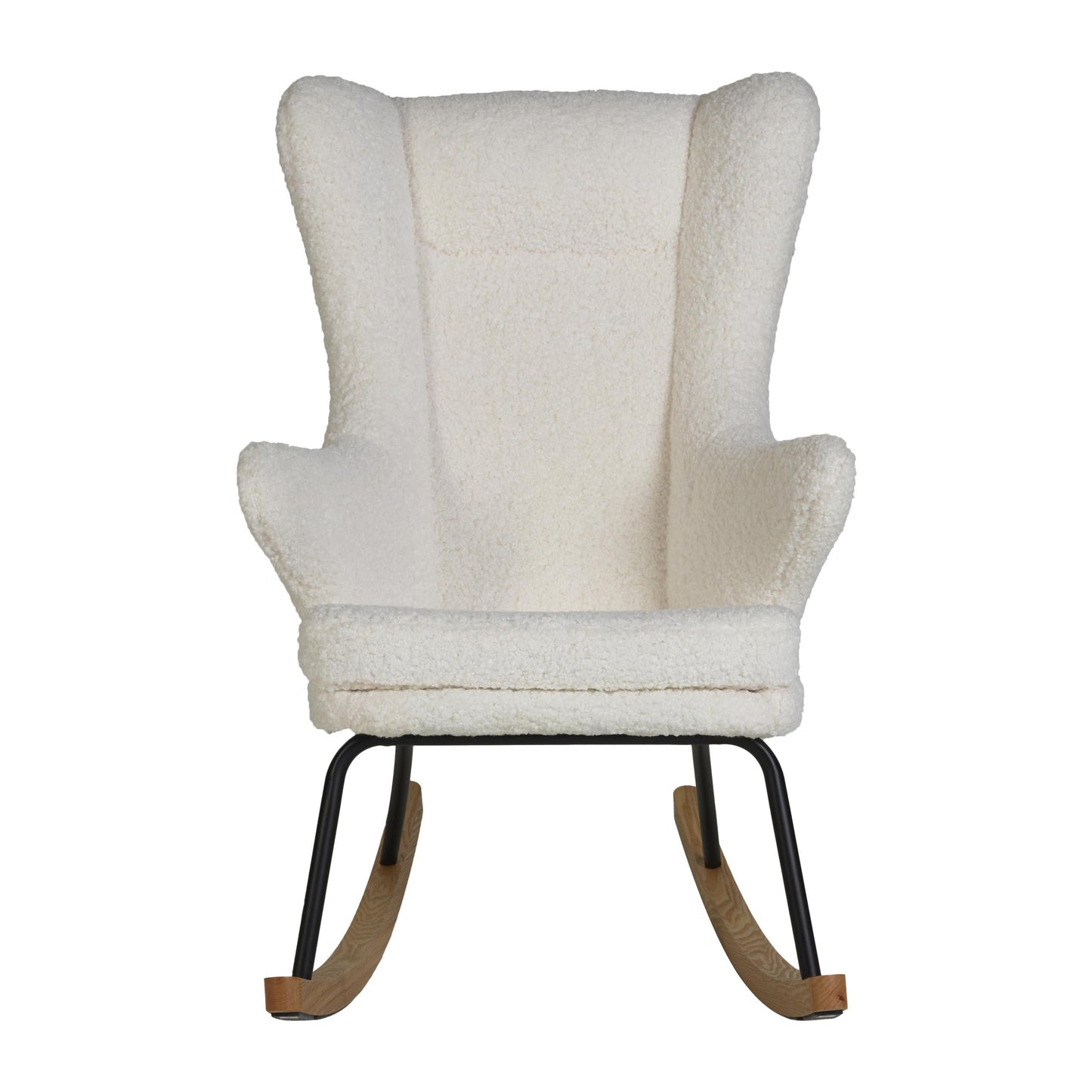 Quax Rocking Chair De Luxe Adult Teddy White