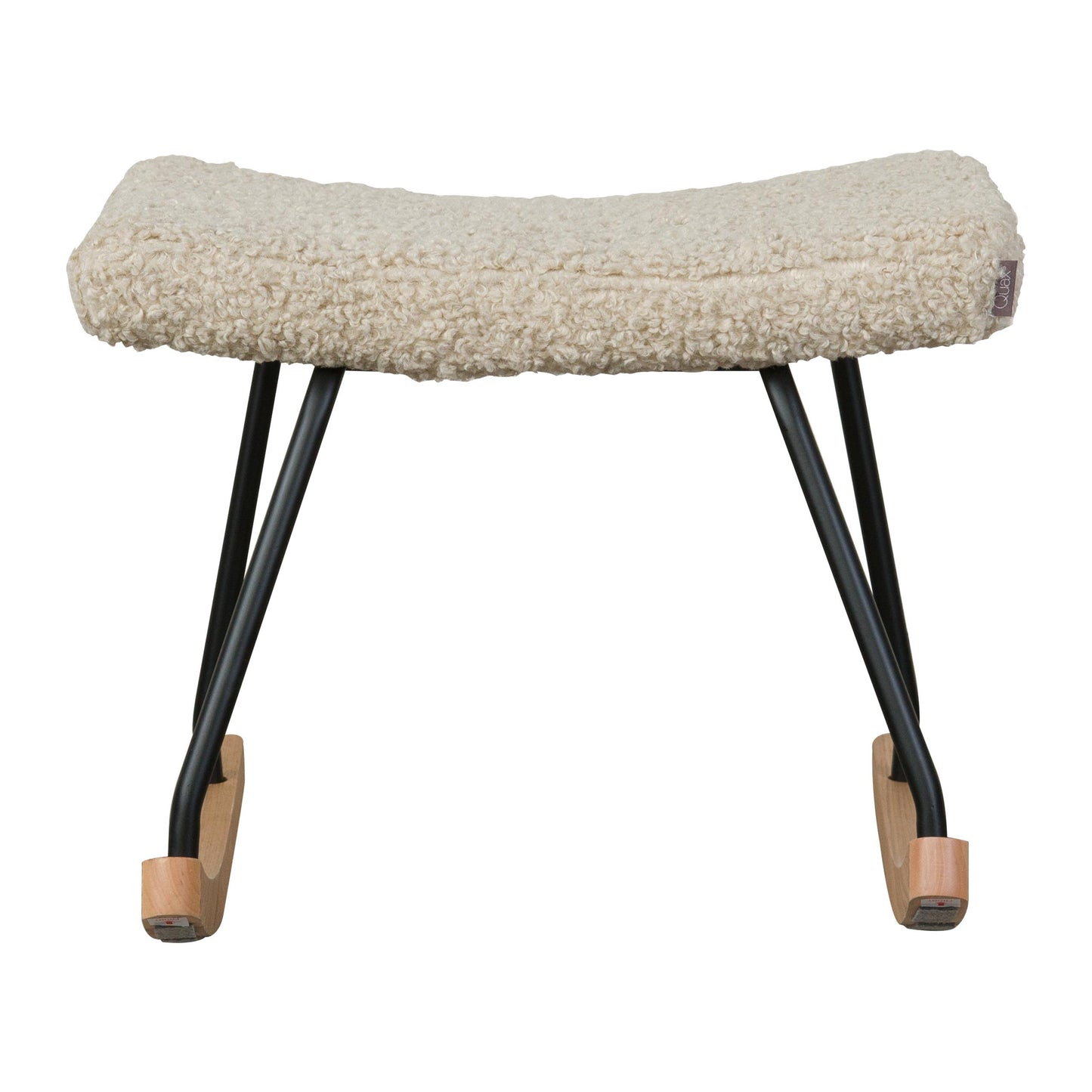 Quax Rocking Chair De Luxe Footstool Teddy Sheep