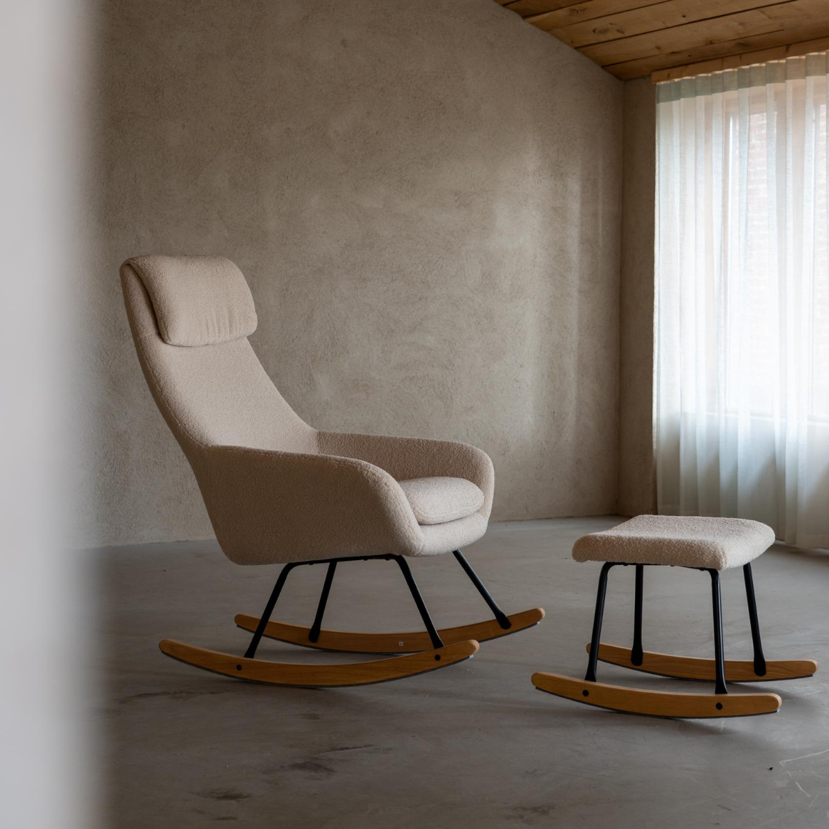 Quax Rocking Chair Nordic Sheep Beige