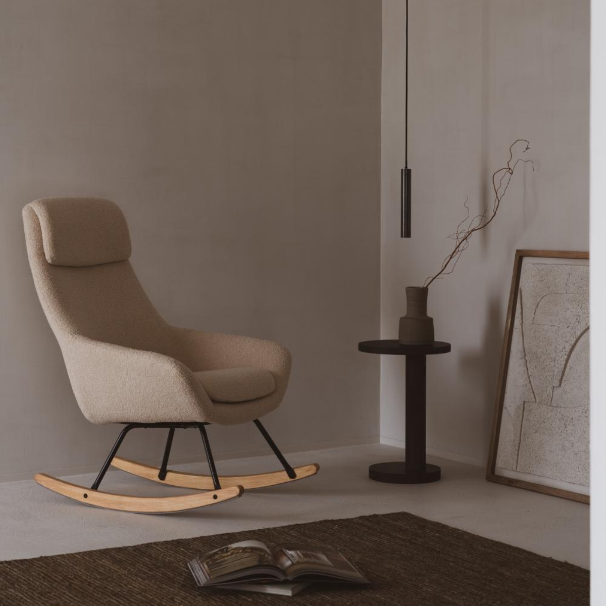 Quax Rocking Chair Nordic Sheep Beige