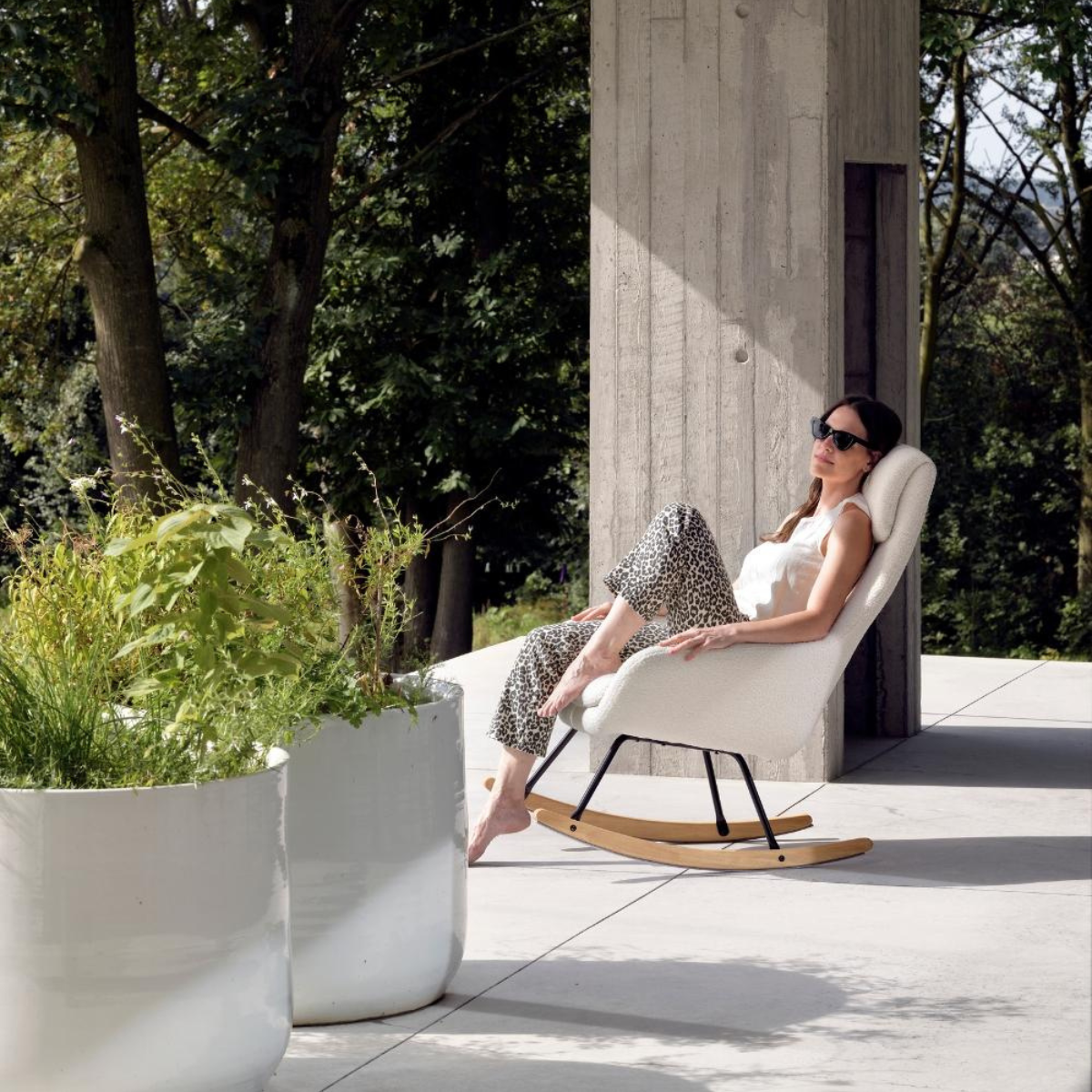 Quax Rocking Chair Nordic Sheep Cream