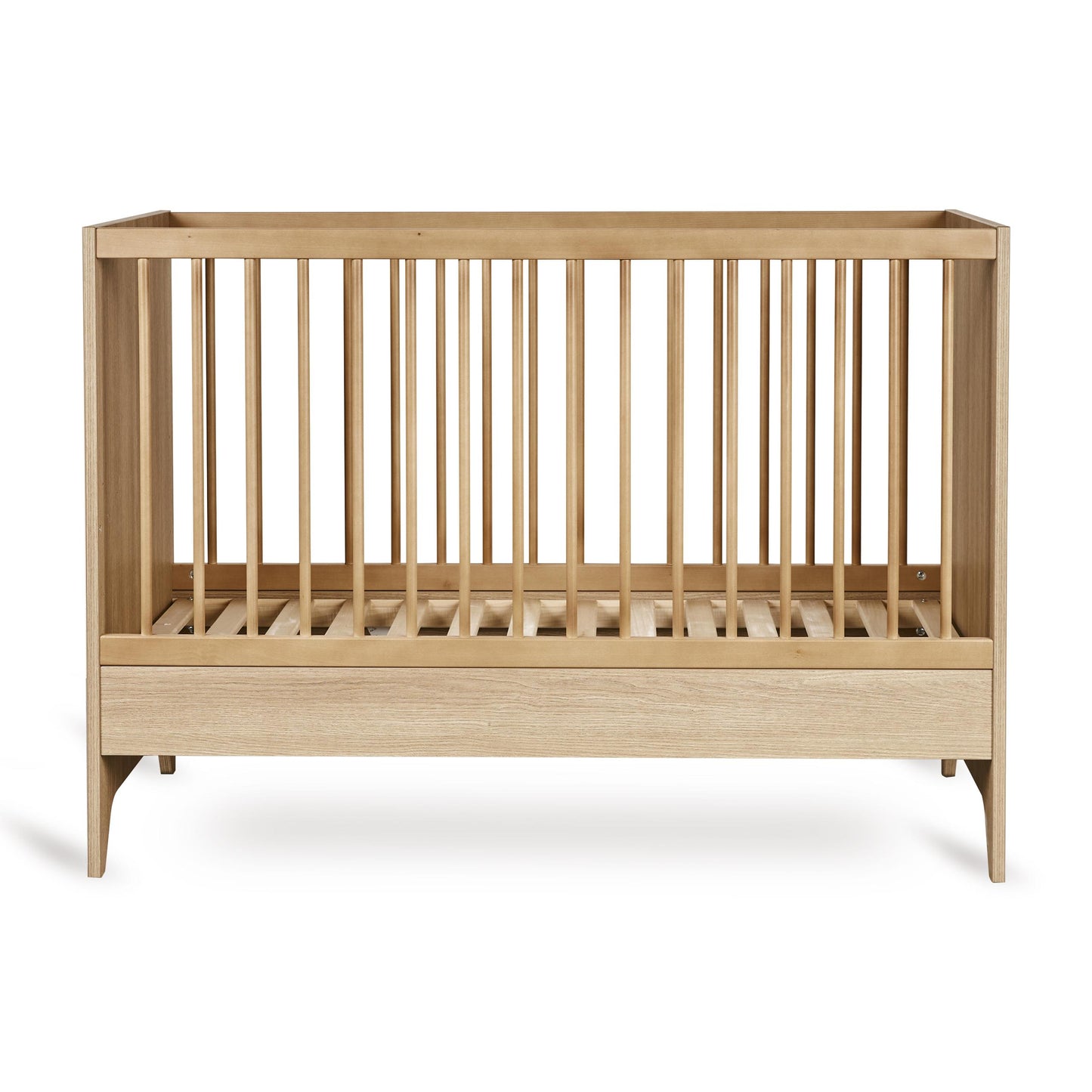 Quax Tsugi Cot Bed 120 x 60cm Honey Ash