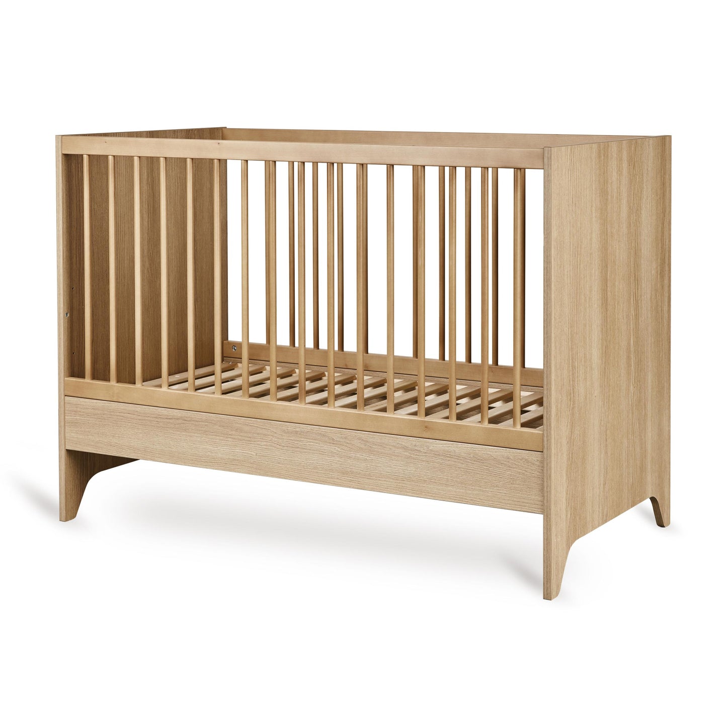 Quax Tsugi Cot Bed 120 x 60cm Honey Ash