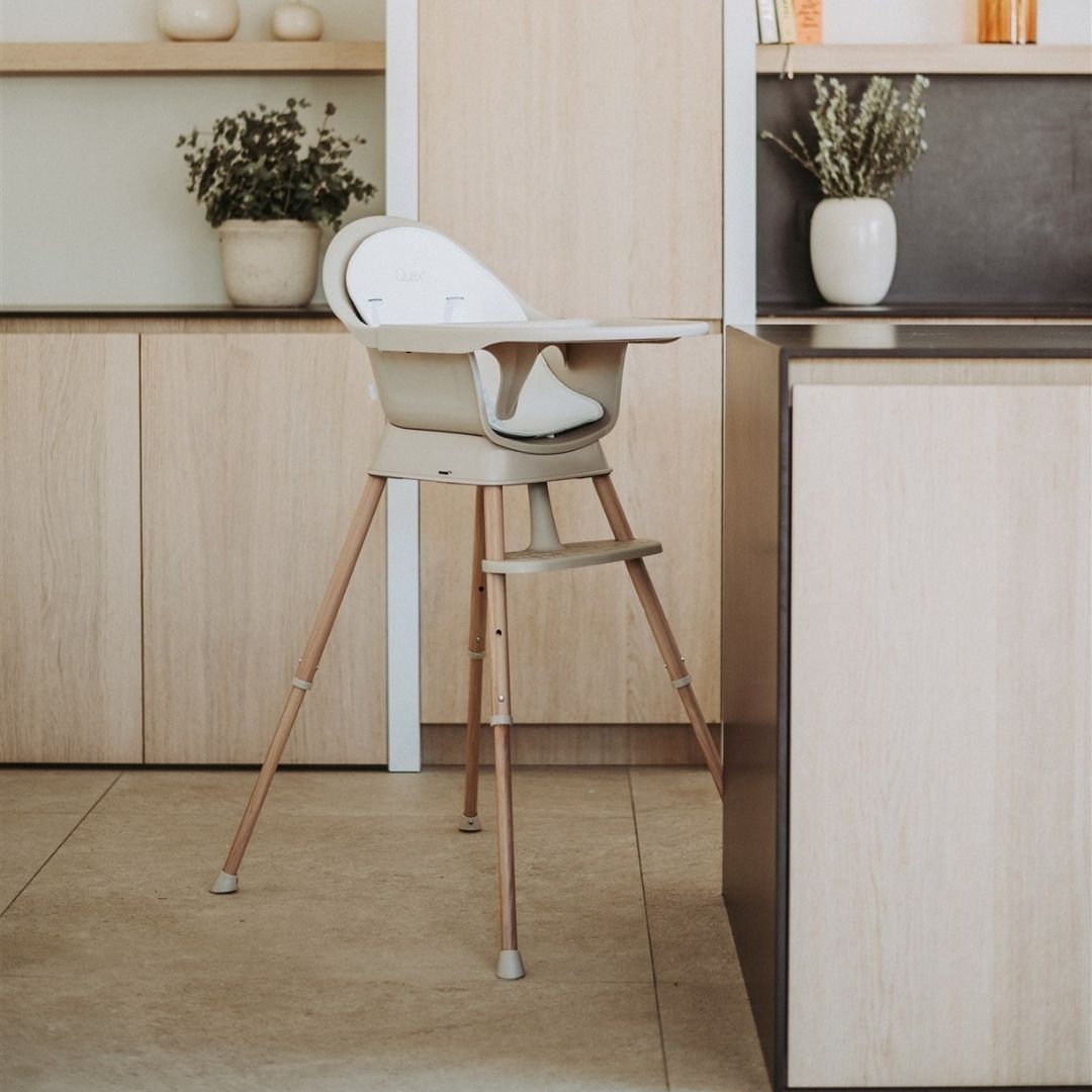 Quax Ultimo 3 Luxe Highchair Clay Natural