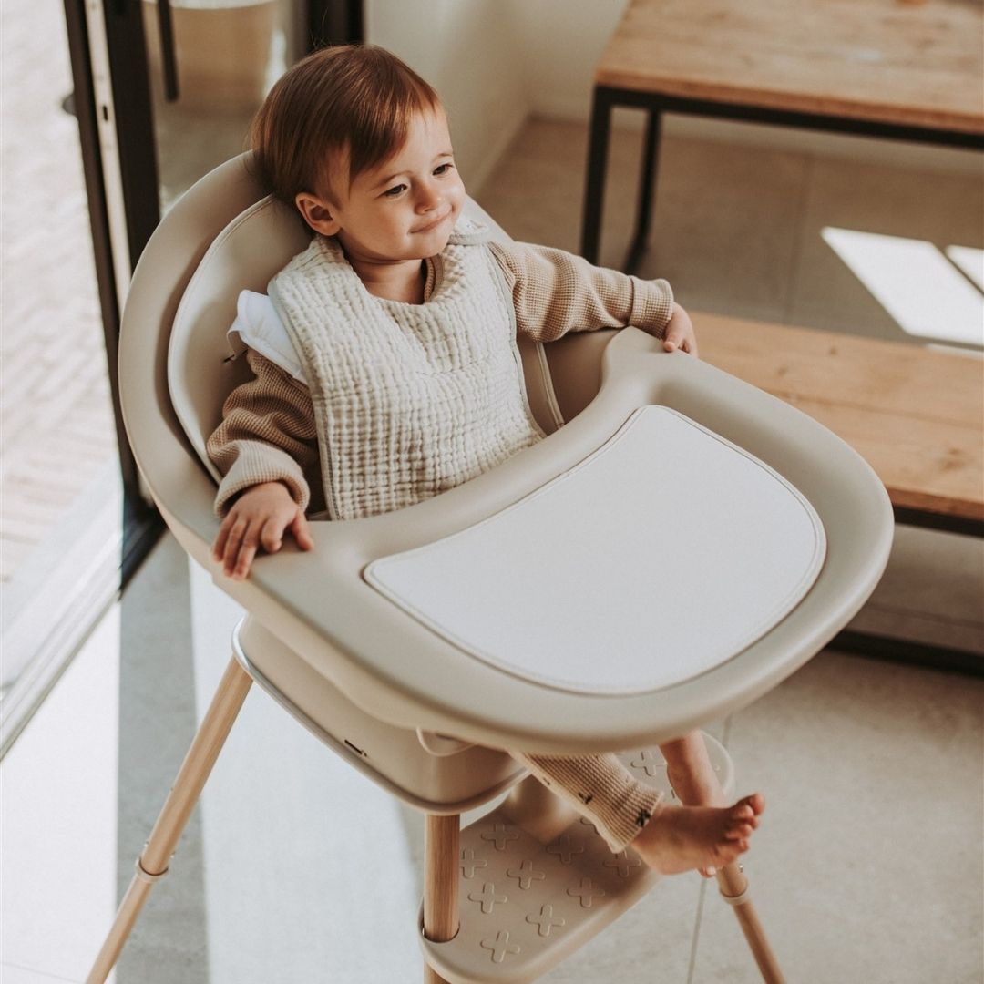 Quax Ultimo 3 Luxe Highchair Clay Natural