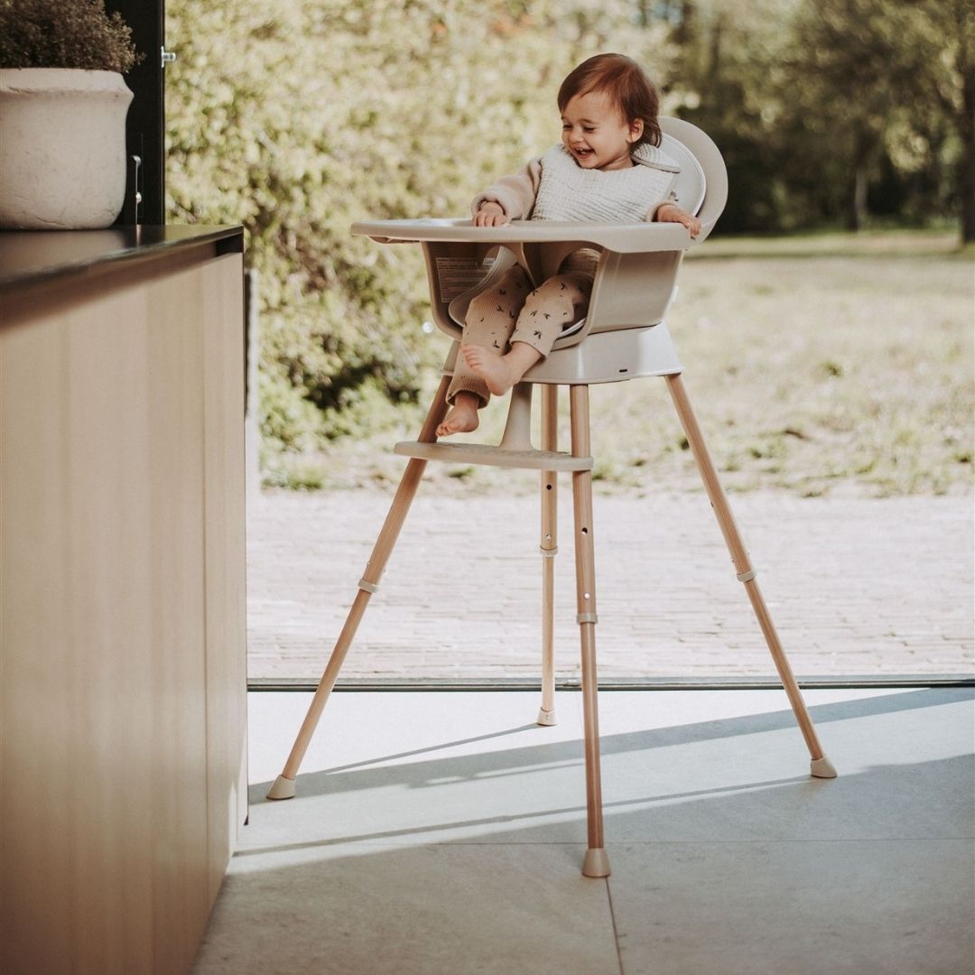 Quax Ultimo 3 Luxe Highchair Clay Natural