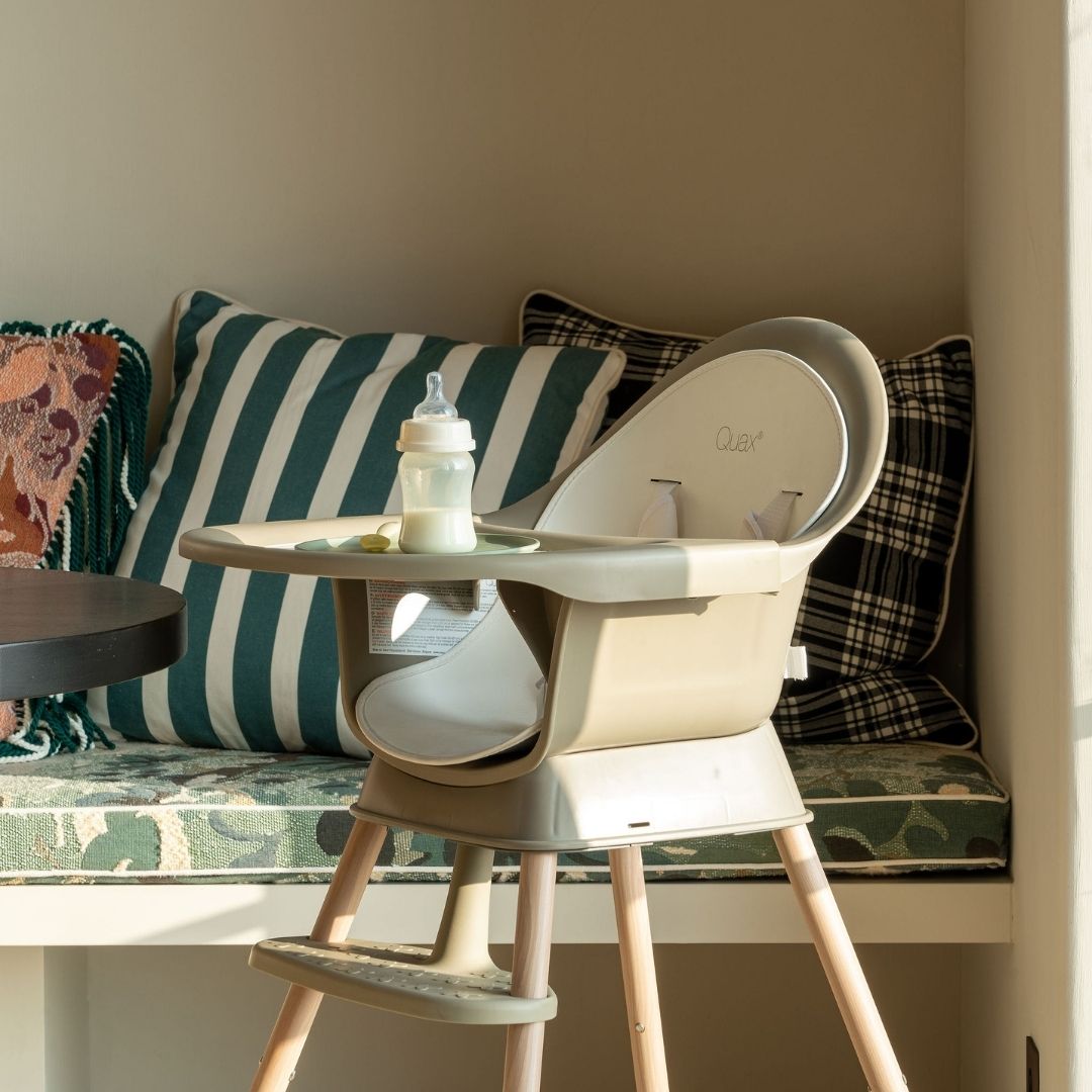 Quax Ultimo 3 Luxe Highchair Thyme Natural