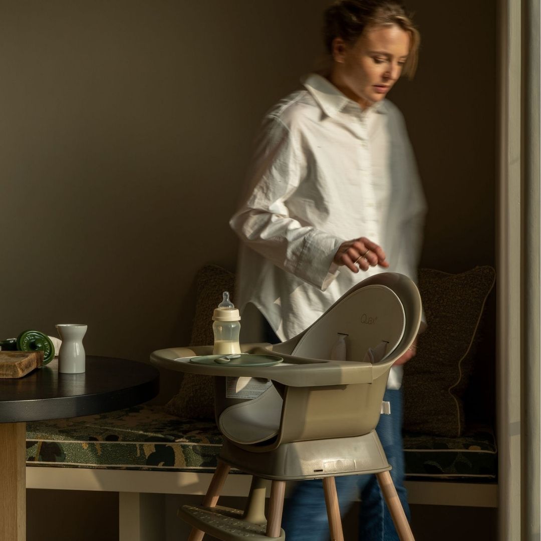 Quax Ultimo 3 Luxe Highchair Thyme Natural