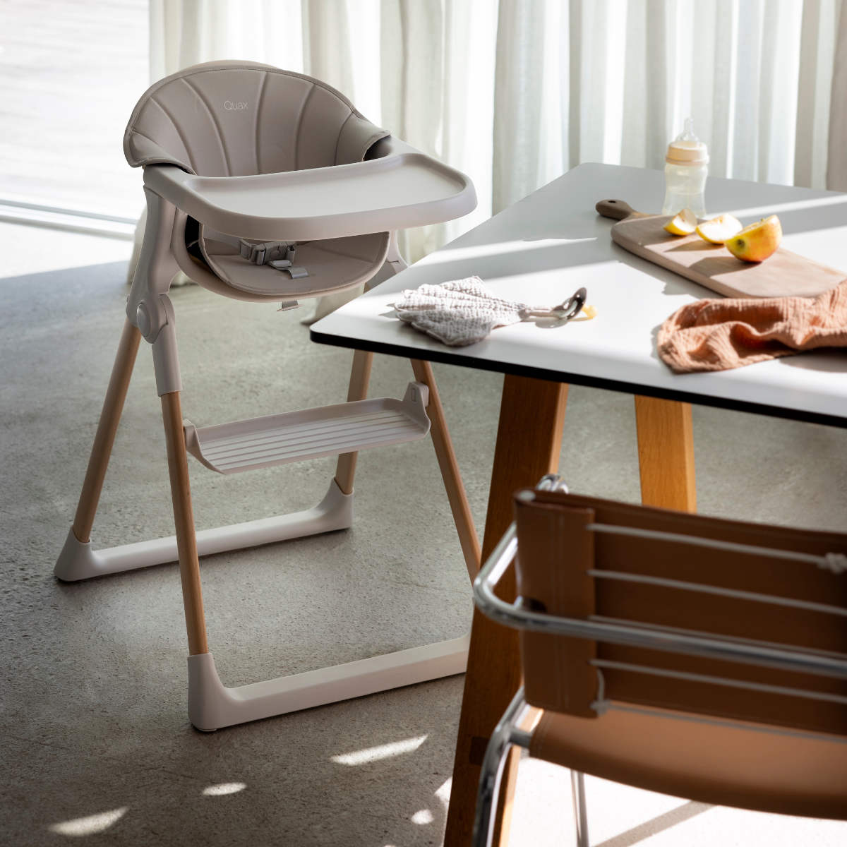 Quax Viola Highchair Grey