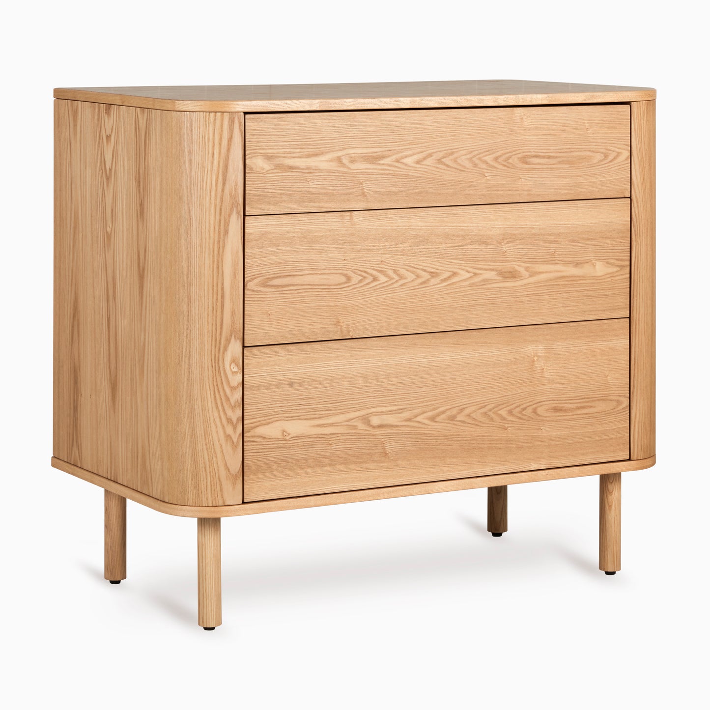 Quax Yume 3 Drawer Chest Natural Ash