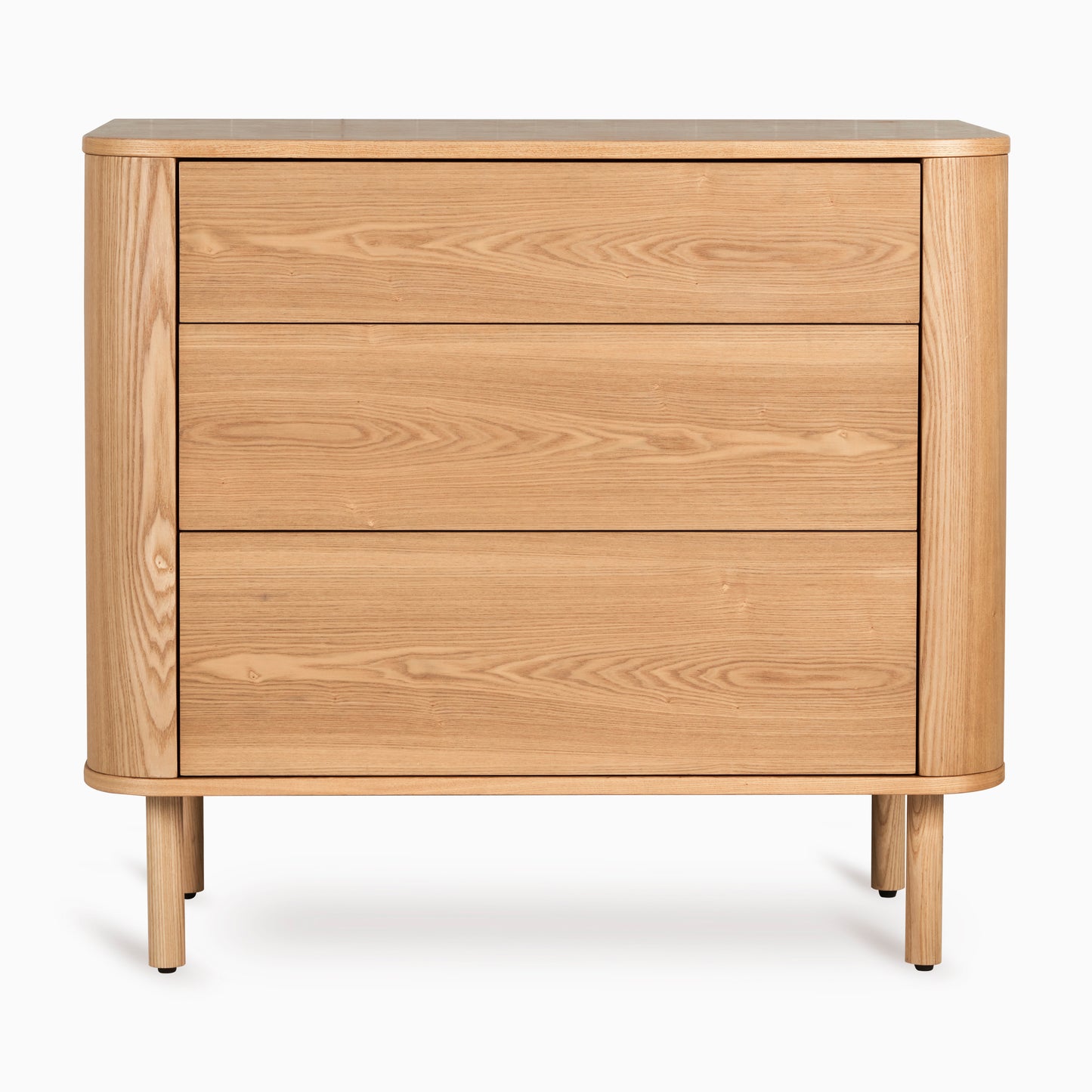 Quax Yume 3 Drawer Chest Natural Ash
