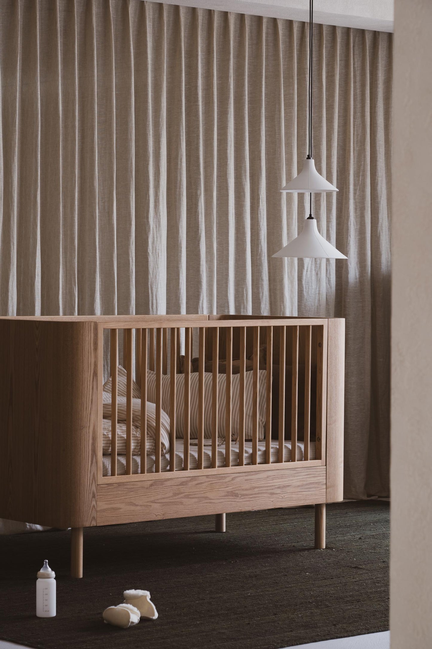 Quax Yume Cot Bed -140 x 70 cm Natural Ash