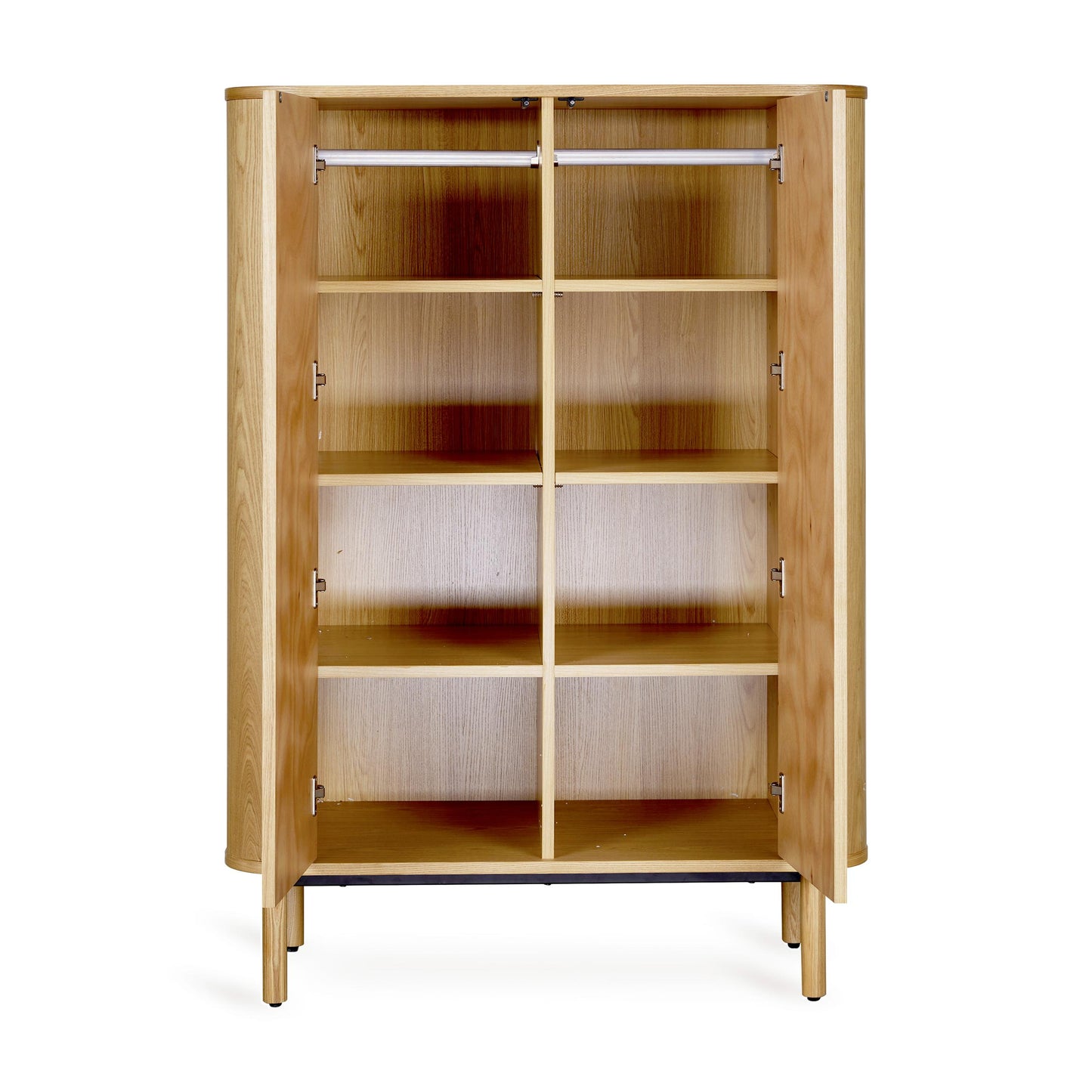 Quax Yume Wardrobe Flat Doors Natural Ash