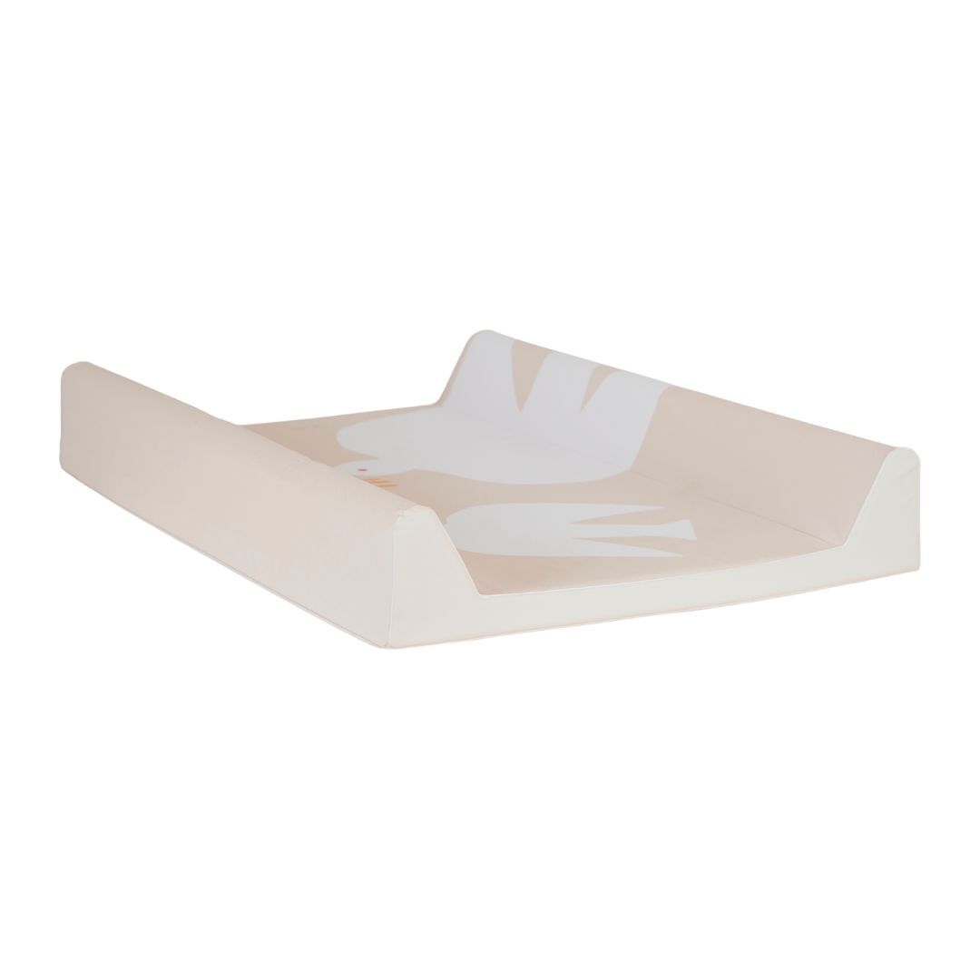 Quax Dove of Peace wedge changing mat 70x50cm with raised sides on white background