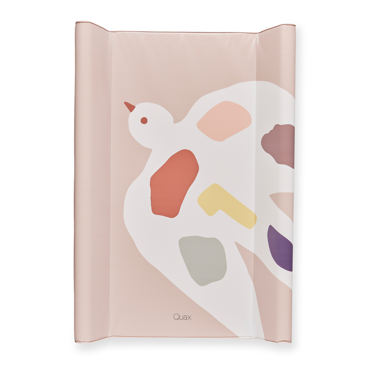 Quax Abstract Bird wedge baby changing mat 70x50cm with raised sides