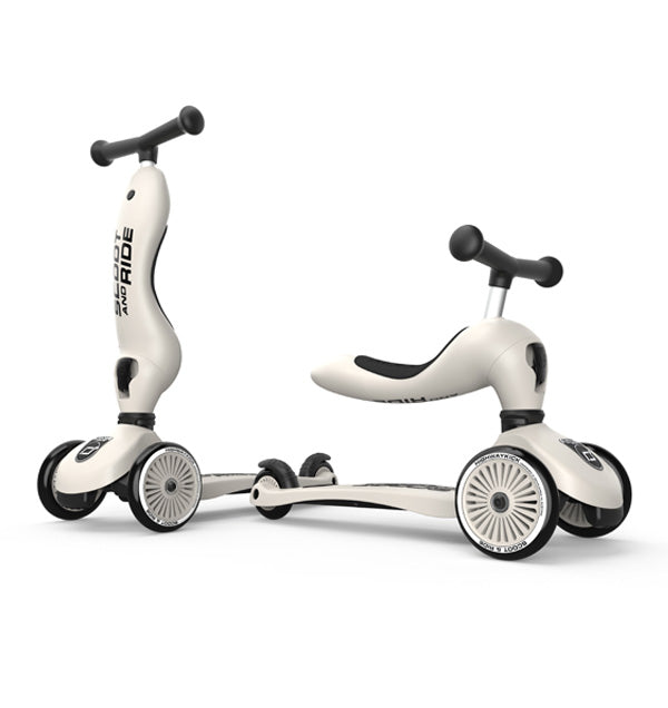 Scoot & Ride Highwaykick 1 - Ash Grey