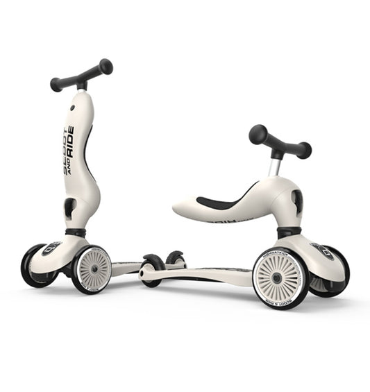 Scoot & Ride Highwaykick 1 - Ash Grey