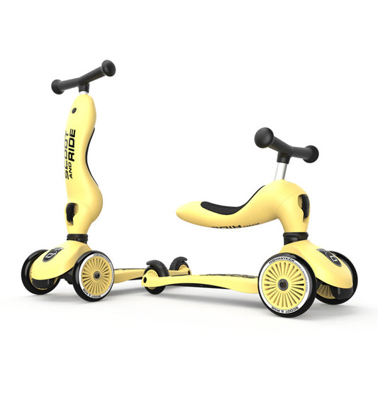 Scoot & Ride Highwaykick 1 - Lemon Yellow