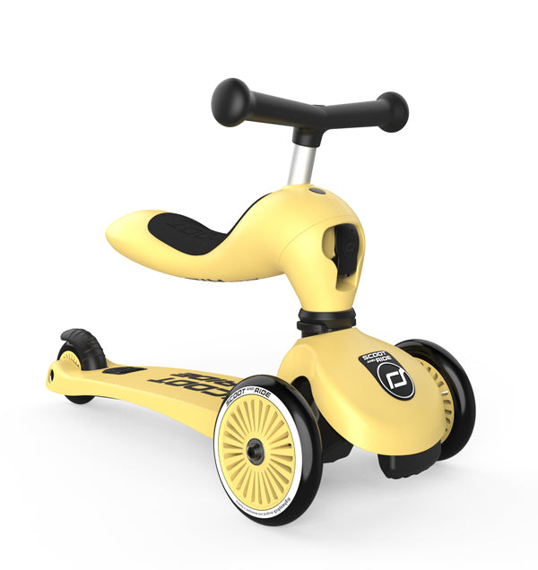 Scoot & Ride Highwaykick 1 - Lemon Yellow