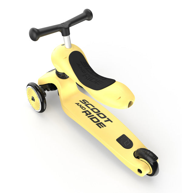 Scoot & Ride Highwaykick 1 - Lemon Yellow