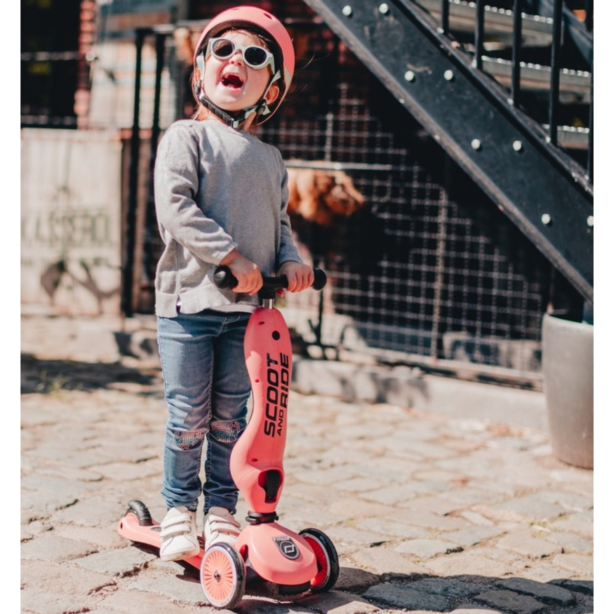 Scoot & Ride Highwaykick 1 - Peach