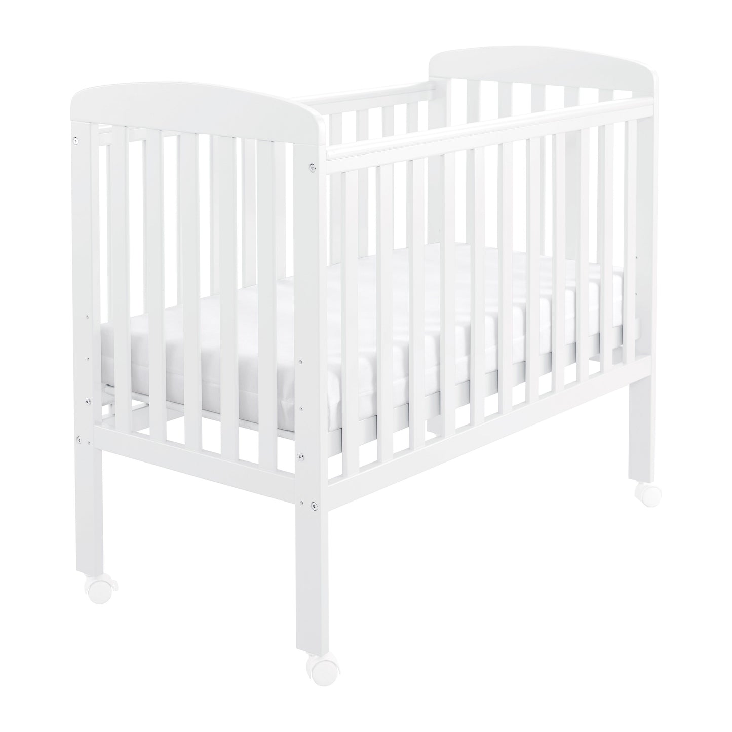 Babymore Space Saver Cot 100 x 50 cm White