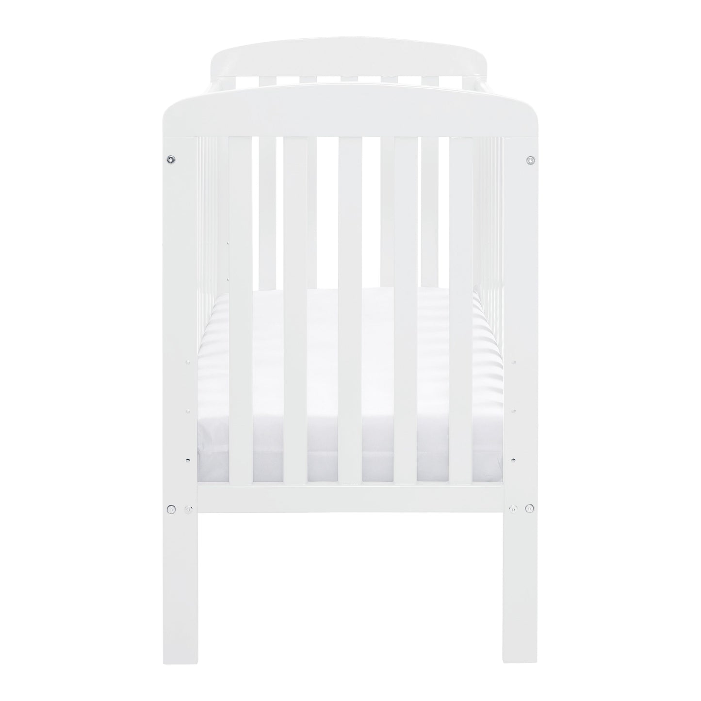 Babymore Space Saver Cot 100 x 50 cm White