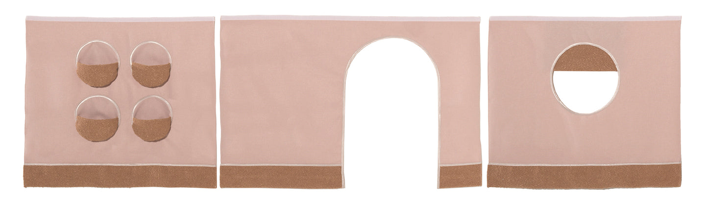 VIPACK FORREST textile set for mid sleeper bed