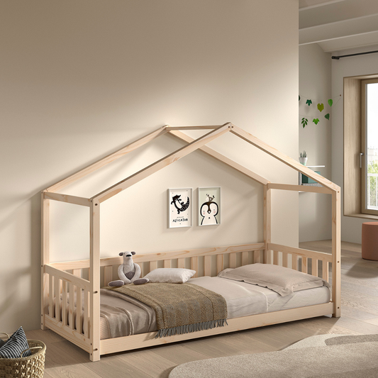VIPACK DALLAS Toddler Bed Natural 90 x 200cm