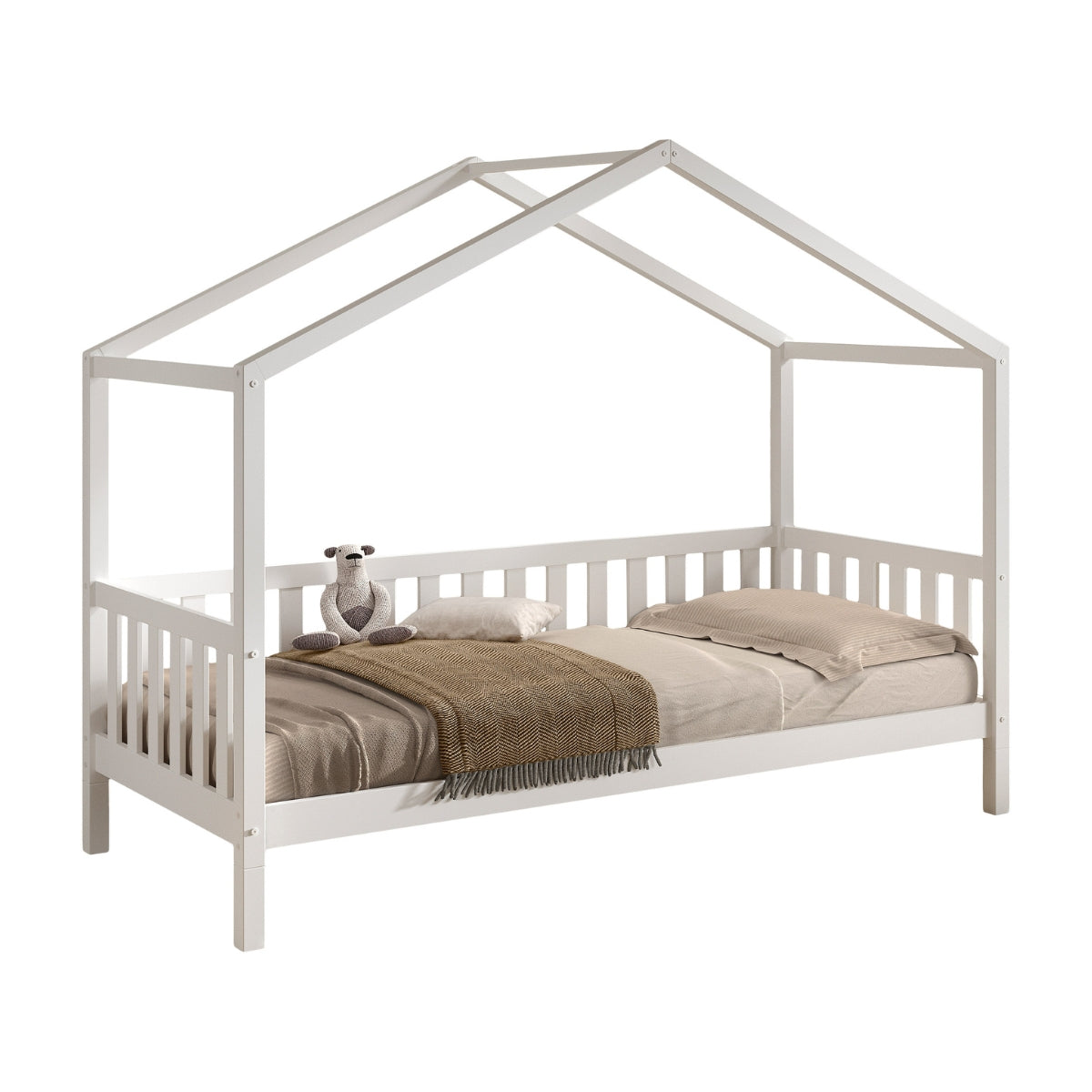 VIPACK DALLAS Toddler Bed White 90 x 200cm